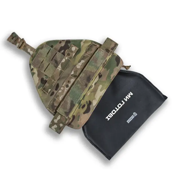 2 - Балістичний захист плечей 2-го класу захисту. CORDURA 1000D. Мультикам