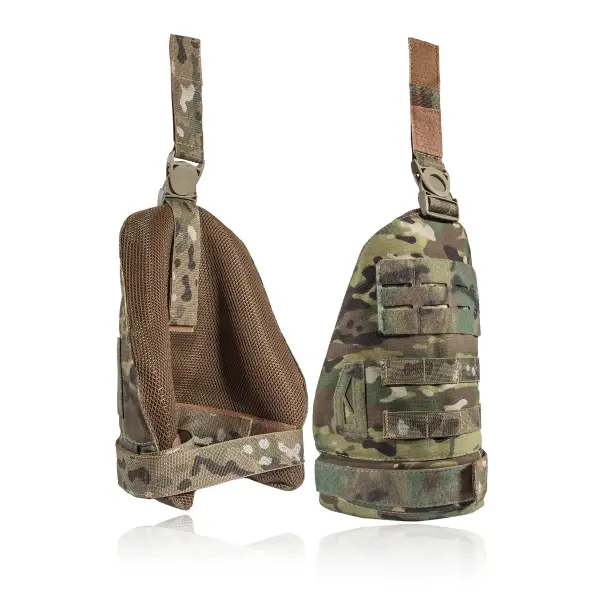 8 - Баллистическая защита бедер 2-го класса защиты. CORDURA 1000D. Мультикам