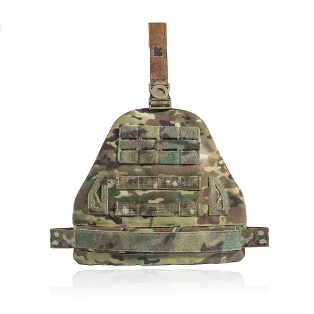 9 - Баллистическая защита бедер 2-го класса защиты. CORDURA 1000D. Мультикам