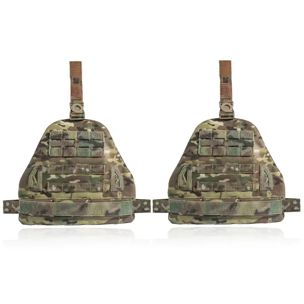 1 - Баллистическая защита бедер 2-го класса защиты. CORDURA 1000D. Мультикам