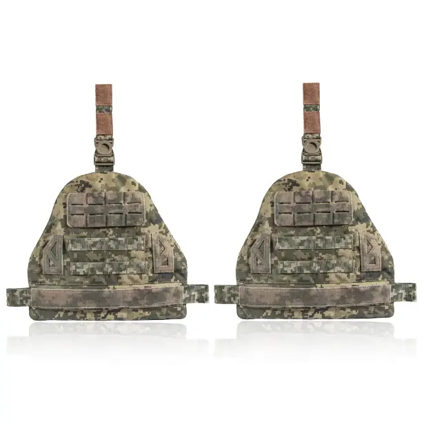 1 - Баллистическая защита бедер 2-го класса защиты. CORDURA 1000D. Пиксель