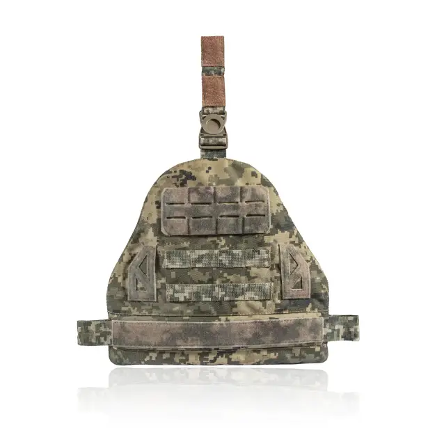 11 - Баллистическая защита бедер 2-го класса защиты. CORDURA 1000D. Пиксель