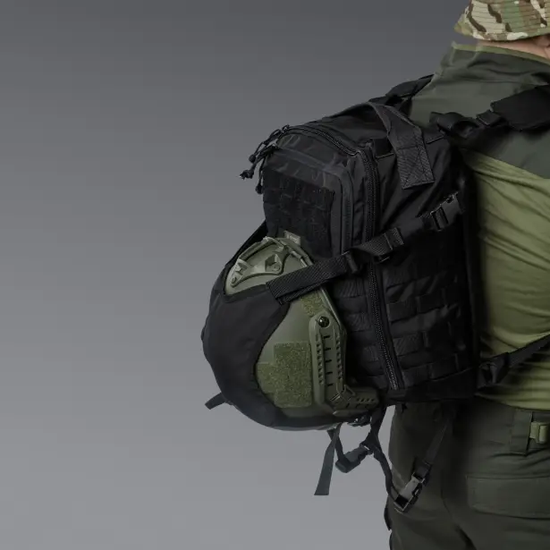 7 - Тактический рюкзак RAGNAR на 20л. CORDURA 1000D. Черный