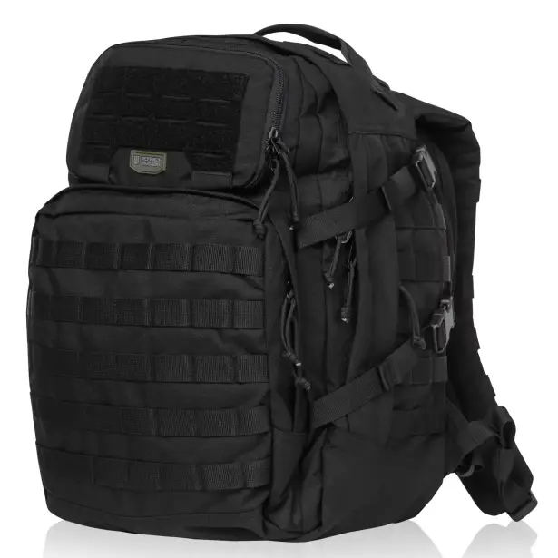 1 - Тактический рюкзак Scout на 40л. Cordura 1000D Черный