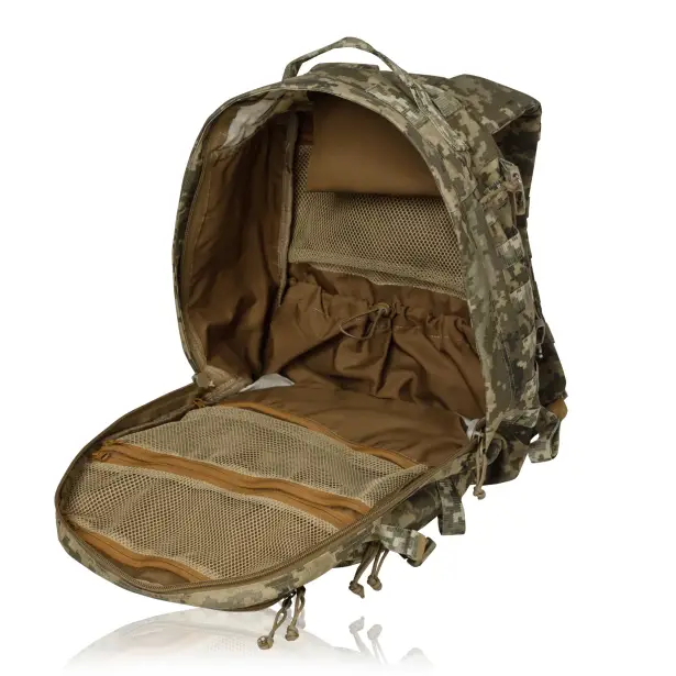 11 - Тактичний рюкзак Scout на 40л. Cordura 1000D Піксель