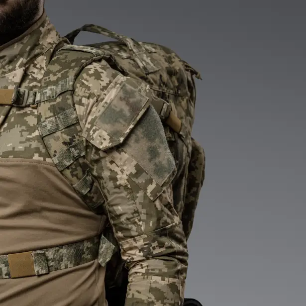 9 - Тактичний рюкзак Scout на 40л. Cordura 1000D Піксель