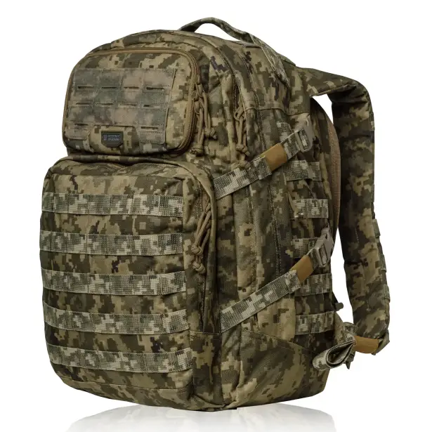 1 - Тактичний рюкзак Scout на 40л. Cordura 1000D Піксель