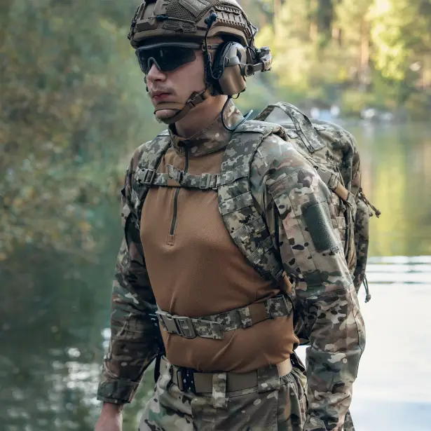 7 - Тактичний рюкзак Scout на 40л. Cordura 1000D Піксель