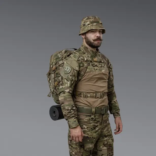 4 - Тактический рюкзак Scout на 40л. Cordura 1000D Мультикам