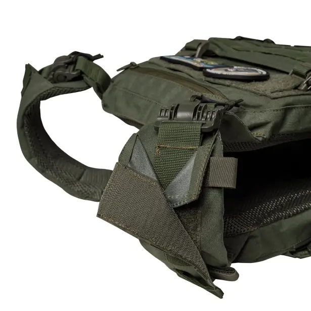 10 - Плитоноска SVAROG PRO з системою швидкого скидання. Molle. Колір Олива.