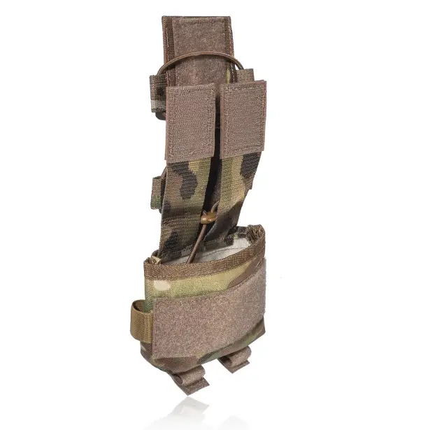 5 - Підсумок-противага для шолома (кріплення на тилову частину). Cordura 1000D. Мультикам
