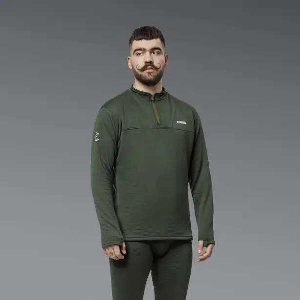 7 - Термобілизна (верх) Frost Guard реглан LVL 2 (2 Рівень) Олива. Розмір S