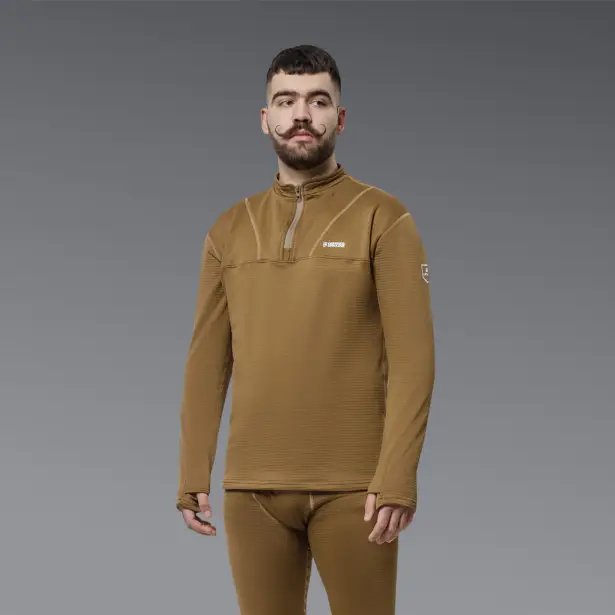 2 - Термобілизна (верх) Frost Guard реглан LVL 2 (2 Рівень) Койот. Розмір L