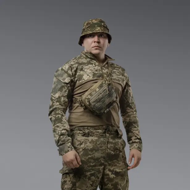 7 - Сумка-напашник збільшена PRO. Тактична сумка. Піксель