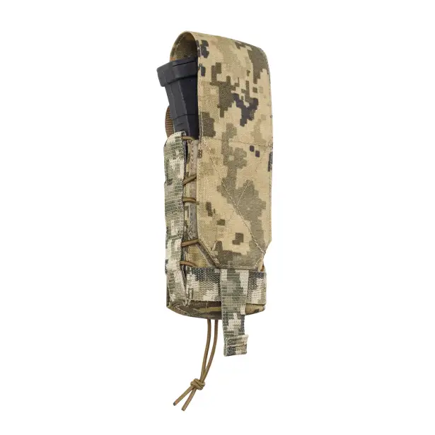 8 - Одинарний закритий підсумок під магазини AK\AR. Cordura 1000D. Molle. Піксель