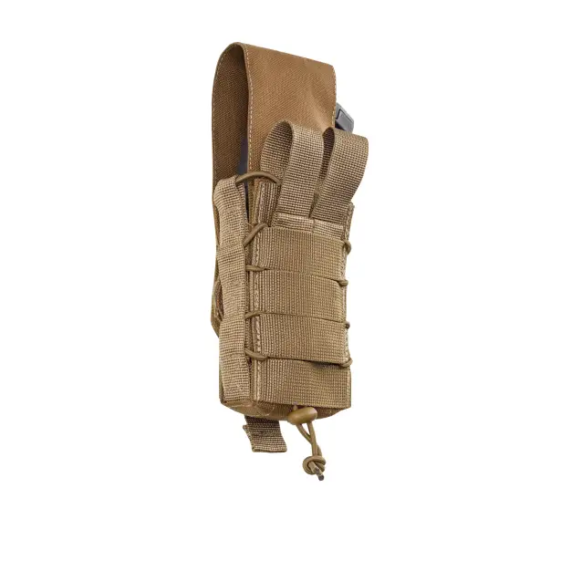 9 - Одинарний закритий підсумок під магазини AK\AR. Cordura 1000D. Molle. Койот