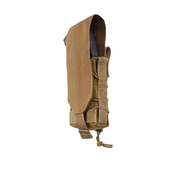 1 - Одинарний закритий підсумок під магазини AK\AR. Cordura 1000D. Molle. Койот
