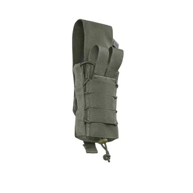 6 - Одинарний закритий підсумок під магазини AK\AR. Cordura 1000D. Molle. Олива