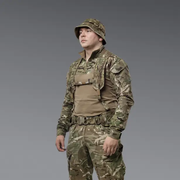 3 - Тактичний розвантажувальний пояс РПС 1 класу захисту, Cordura 1000D. Мультикам. L/XL