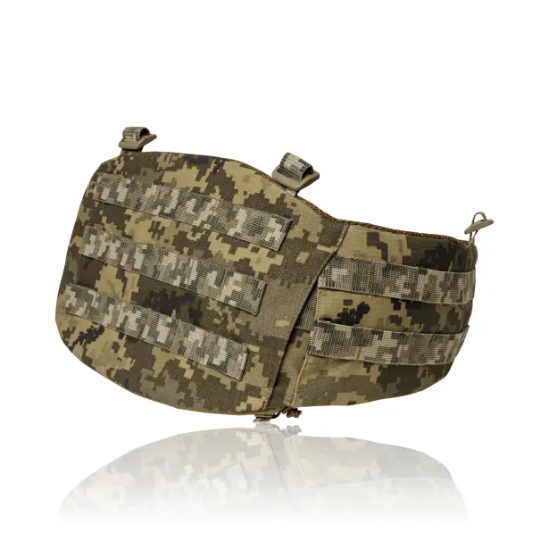 7 - Тактичний розвантажувальний пояс РПС 1 класу захисту, Cordura 1000D. Піксель. L/XL