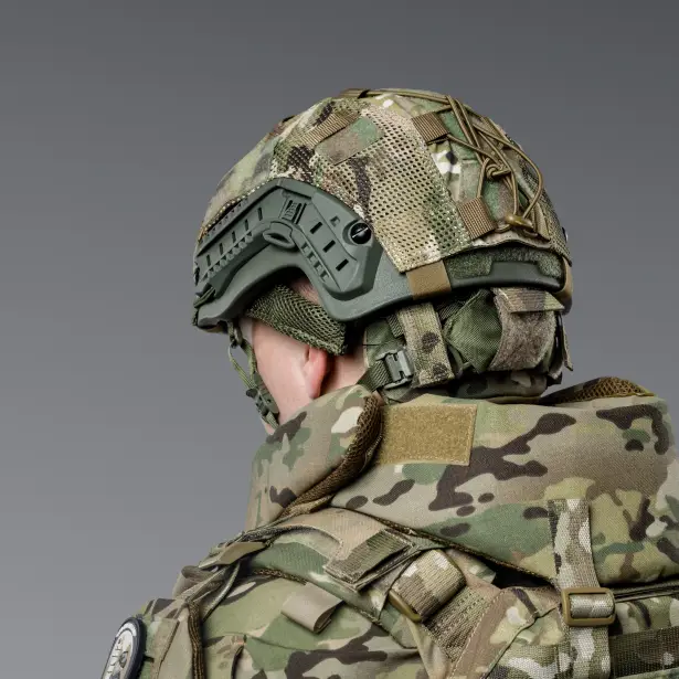 3 - Балістичний захист потилиці 2-го класу захисту. CORDURA 1000D. Мультикам