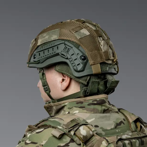 3 - Балістичний захист потилиці 2-го класу захисту. CORDURA 1000D. Олива