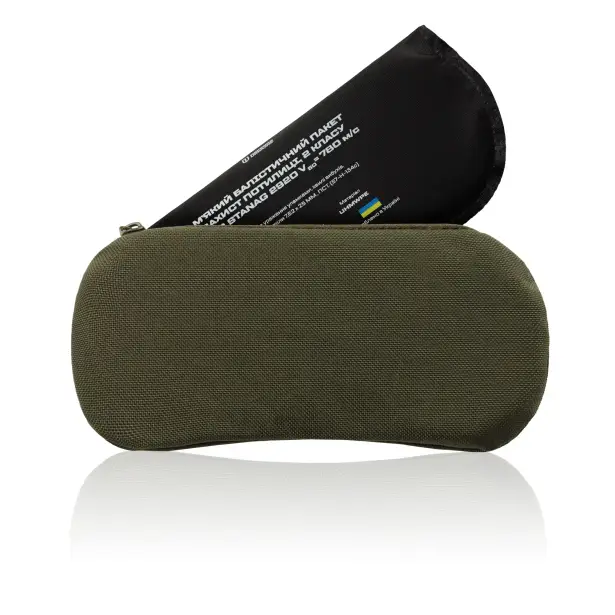 6 - Балістичний захист потилиці 2-го класу захисту. CORDURA 1000D. Олива