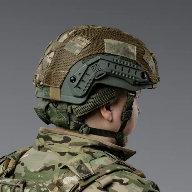 5 - Балістичний захист потилиці 2-го класу захисту. CORDURA 1000D. Олива
