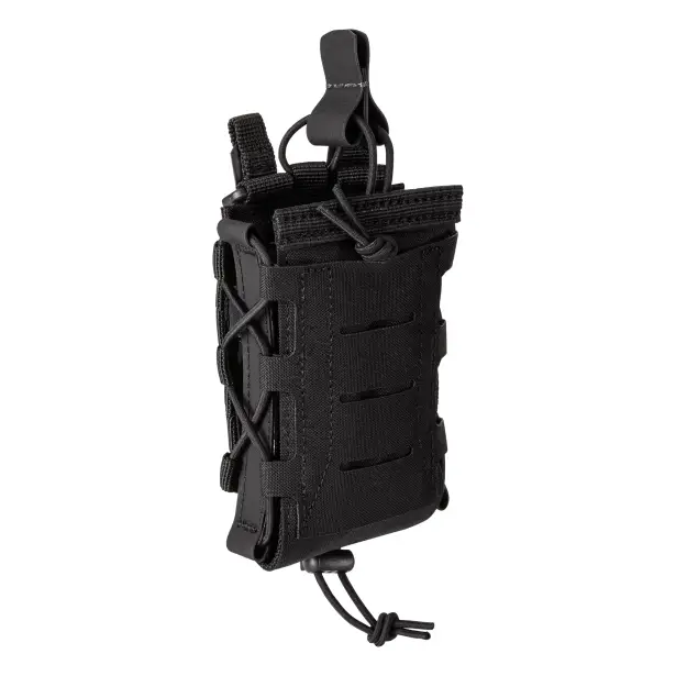 4 - Одинарний підсумок для магазину 5.11 Tactical Flex Multi-Caliber Cover. Чорний