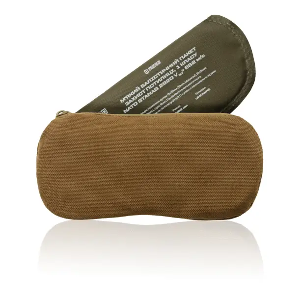 6 - Балістичний захист потилиці 1-го класу захисту. CORDURA 1000D. Койот