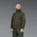 2 - Флисовая тактическая кофта с капюшоном. Олива. Polyester. Размер L