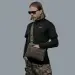 3 - Плечевая однолямочная сумка. Увеличенная. Cordura 1000D Олива