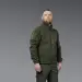 5 - Флісова тактична кофта на блискавці. Олива. Polyester. Розмір M