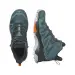 2 - Треккинговая обувь Salomon X Ultra 4 MID Gore-Tex (водонепроницаемые). Сине-зеленые. Размер 45 1/3