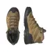 2 - Треккинговые ботинки Salomon X Ward Leather MID Gore-Tex. Койот. Размер 42
