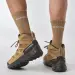 8 - Треккинговые ботинки Salomon X Ward Leather MID Gore-Tex. Койот. Размер 46 2/3