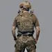 3 - Бронежилет 6-го класу (TUR PRO Gen 2). Вага 6.5 кг. (Комплект). З системою швидкого скидання. Molle. Колір Піксель. Розмір S/M.