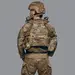 3 - Бронежилет 3-го класу (TUR PRO Gen 2). Вага 3.7 кг. (Комплект 4 підсумки). З системою швидкого скидання. Molle. Колір Мультикам. Розмір XL.