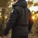 9 - Куртка тактична Softshell ХАНТЕР. Осінь-Весна Чорний. Розмір M (44-46)