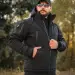 2 - Куртка тактична Softshell ХАНТЕР. Осінь-Весна Чорний. Розмір M (44-46)
