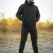 6 - Куртка тактична Softshell ХАНТЕР. Осінь-Весна Чорний. Розмір M (44-46)