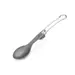 1 - Ложка титановая с мешочком Naturehike Titanium NH19C001-J. Серая