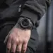 4 - Тактичний годинник з компасом M-Tac. Чорний