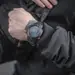 9 - Тактичний годинник з компасом M-Tac. Чорний