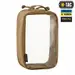 3 - Органайзер утилитарный прозрачный Elite Small (22х14 см) M-Tac. Койот