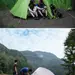 5 - Намет надлегкий тримісний  з футпринтом Naturehike Cloud Up 3 Updated NH18T030-T, 210T, зелений