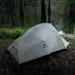 8 - Намет надлегкий тримісний  з футпринтом Naturehike Cloud Up 3 Updated NH18T030-T, 210T, зелений