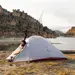 7 - Намет надлегкий двомісний з футпринтом Naturehike Cloud Up 2 Updated NH17T001-T, 20D, темно-синій