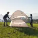 9 - Намет надлегкий двомісний з футпринтом Naturehike Cloud Up 2 Updated NH17T001-T, 20D, темно-синій