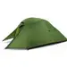 2 - Намет надлегкий одномісний з футпринтом Naturehike Cloud Up 1 Updated NH18T010-T, 20D, темно-зелений